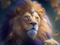 Majestic Realms: A Collection of Fantasy Lion Art