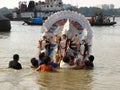 Immersion of Durga Hindu ritual