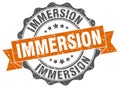 immersion seal. stamp