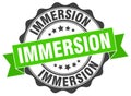 immersion seal. stamp