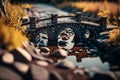 Immersive Cinematic Medieval Bridge: Bokeh, Unreal Engine 5, Ultra-Wide Angle, Insane Details, Color Grading & Depth of Field