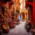 Immersive cityscape of Marrakech, Morocco showcasing its hidden gems