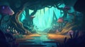 Immersive computer game background sets the stage for epic adventures