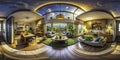 Immersive 3D Cutaway Home Design Panoramic Interior Visualization Powered by Generative AI