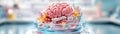 3D Holographic Brain Anatomy Model Interactive Medical Diagnostics Visualization for Healthcare Professionals, Students and