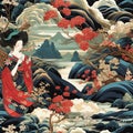 Ukiyo-e Tapestry: A Journey Through Japan\'s Floating World