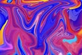 an immersive journey through dynamic purple and blue magical texture abstract backdrop, artistic background, painted marble