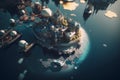 Immersive Port: Bionic Waterscape with Unreal Engine 5\'s Mind-boggling Details