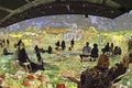 Immersive Van Gogh Exhibit in New York City, December, 2021