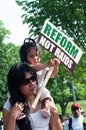 Immigrant Families on the March