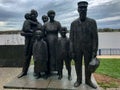 The Immigrants Sculpture from Holland
