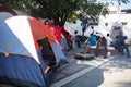 Immigrants at US Mexico border