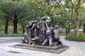 The Immigrants, monument in the Battery Park, New York, NY, USA