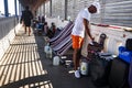 Immigrants at US Mexico border