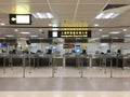 Immigration Departure Hall at Hong Kong Macau Ferry Terminal