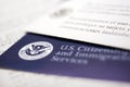 Immigration Documents Royalty Free Stock Photo