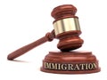 Immigration law Royalty Free Stock Photo