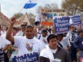 Immigration Law Protest at the Mall