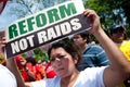 Immigration Protest at White House