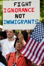 Immigration Protest at White House