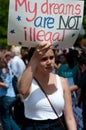 Immigration Protest at White House