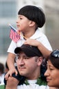 Immigration Rally in Washington Royalty Free Stock Photo