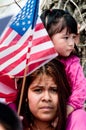 Immigration Rally in Washington Royalty Free Stock Photo