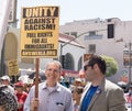 Immigration Reform Rally in the United States Royalty Free Stock Photo