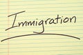 Immigration On A Yellow Legal Pad