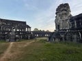 Immortal Beauty: Angkor Wat Ancient Splendor, Siem Reap, Cambodia Royalty Free Stock Photo