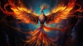 immortal phoenix bird fire