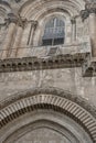 Immovable ladder in the Church of Holy Sepulcher