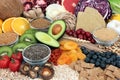 Immune Boosting Vegan Health Food Royalty Free Stock Photo