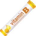 Immune support vitamin B Royalty Free Stock Photo