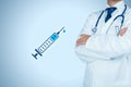 Immunization coverage Royalty Free Stock Photo