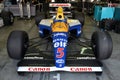 Imola, 27 April 2019: Historic 1992 F1 Williams FW14B ex Riccardo Patrese - Nigel Mansell in the box during Minardi Historic Day Royalty Free Stock Photo