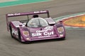 Imola Classic 26 October 2018: Jaguar Le Mans Prototype XJR14 1991 Silk Cut Livery ex Warwick-Brabham driven by Gerard LOPEZ and V