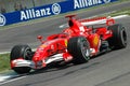 Imola, Italy - 23 April 2006: F1 World Championship. San Marino Grand Prix, Michael Schumacher in action on Ferrari 248 F1 during