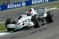 Imola - ITALY, MARCH 21: Robert Kubica on Sauber BMW F1 at 2006 F1 GP of San Marino on MARCH 21, 2006 Royalty Free Stock Photo