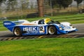 Imola Italy 20 October 2012: Porsche 956 driven by Kempnich Russel during practice session on Imola Circuit