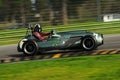 Imola Italy - 20 October 2012: unknown drive the Cooper T23 Bristol Mk II during practice session on Imola Circuit at the event