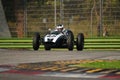 Imola Italy - 20 October 2012: unknown drive the Cooper T45 during practice session on Imola Circuit at the event Luigi Musso Royalty Free Stock Photo