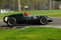 Imola Italy - 20 October 2012: unknown drive the Cooper T45 during practice session on Imola Circuit at the event Luigi Musso Royalty Free Stock Photo