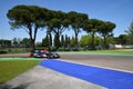 Imola, 12 May 2022: #22 Oreca 07 Gibson of UNITED AUTOSPORTS Team driven by Hanson - Gamble in action during Practice of ELMS Royalty Free Stock Photo