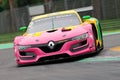 Imola, May 2016: Renault R.S. 01 in action driven by unknown during practice of Renault Sport Trophy Championship on Imola Circuit