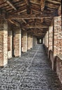 Imola Rocca Sforzesca walkway, Italy