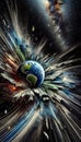 An impact event is a collision between astronomical objects causing measurable effects