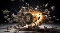 Impact of the exploded bitcoin and its potential consequences on financial failure in the market
