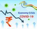 Impact on Indian Economy of CoronaVirus. India will fight against Covid-19 social media post.
