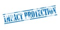 Impact protection blue stamp